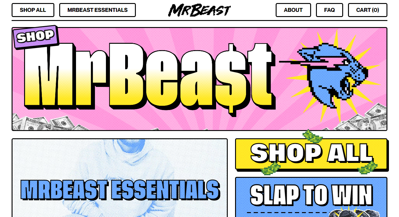 Shop MrBeast